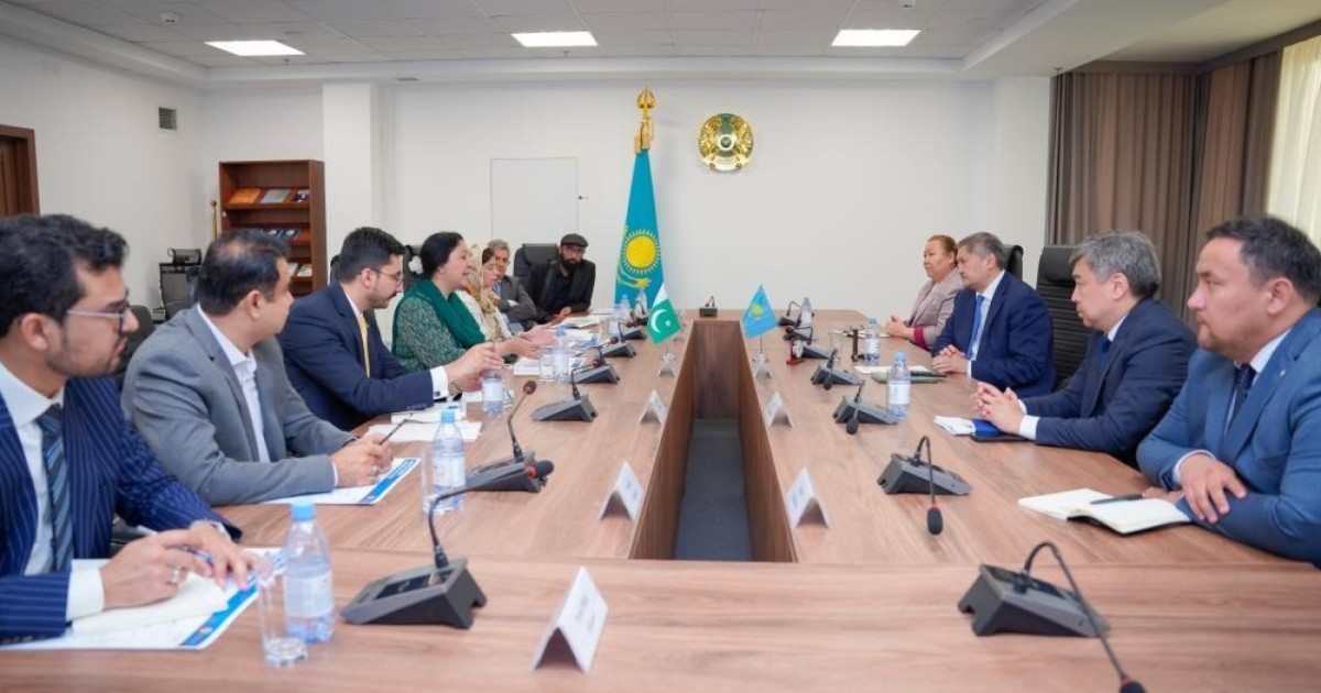 Қазақстан мен Пәкістан ғылым және білім саласындағы серіктестікті нығайтуға ниетті