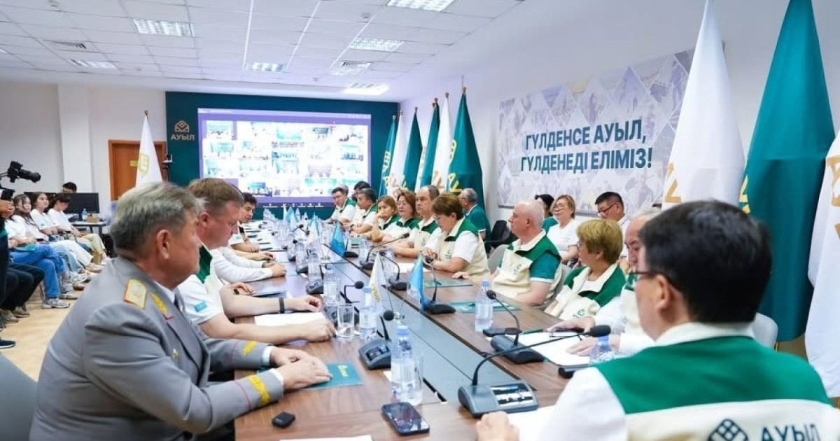 «Ауыл» партиясының Республикалық сайлау штабының ресми ашылу рәсімі өтті
