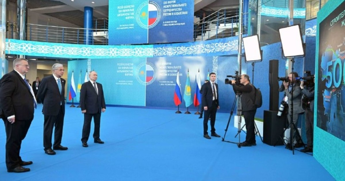 Қазақстан мен Ресей президенттеріне сауда және логистика саласындағы цифрлық жобалар таныстырылды