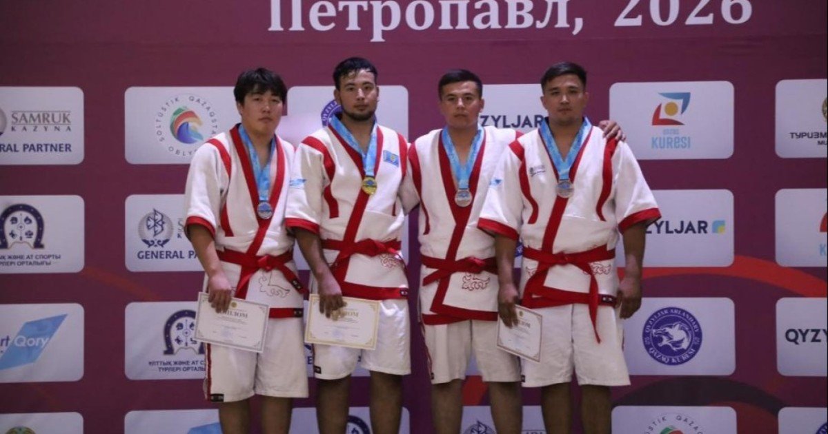Елордалық балуандар қазақ күресінен ел чемпионатында жалпыкомандалық есепте топ жарды