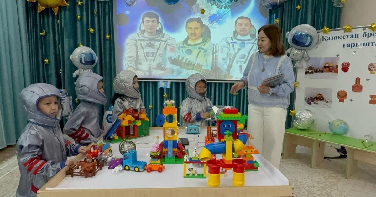 Астана балабақшаларында балалар робот құрастырып, бағдарламалауды меңгеріп жүр