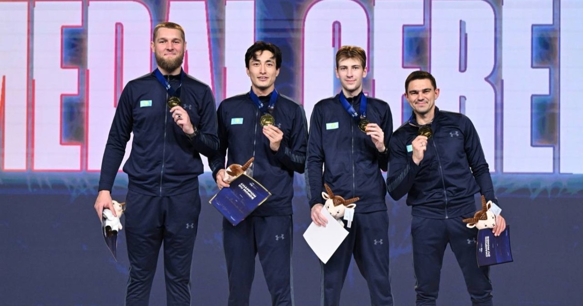 Президент әлем чемпионы атанған қазақстандық семсерлесушілерді құттықтады