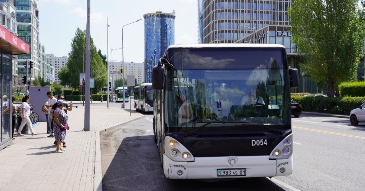 Елордада 3 автобустың қозғалыс бағыты өзгерді