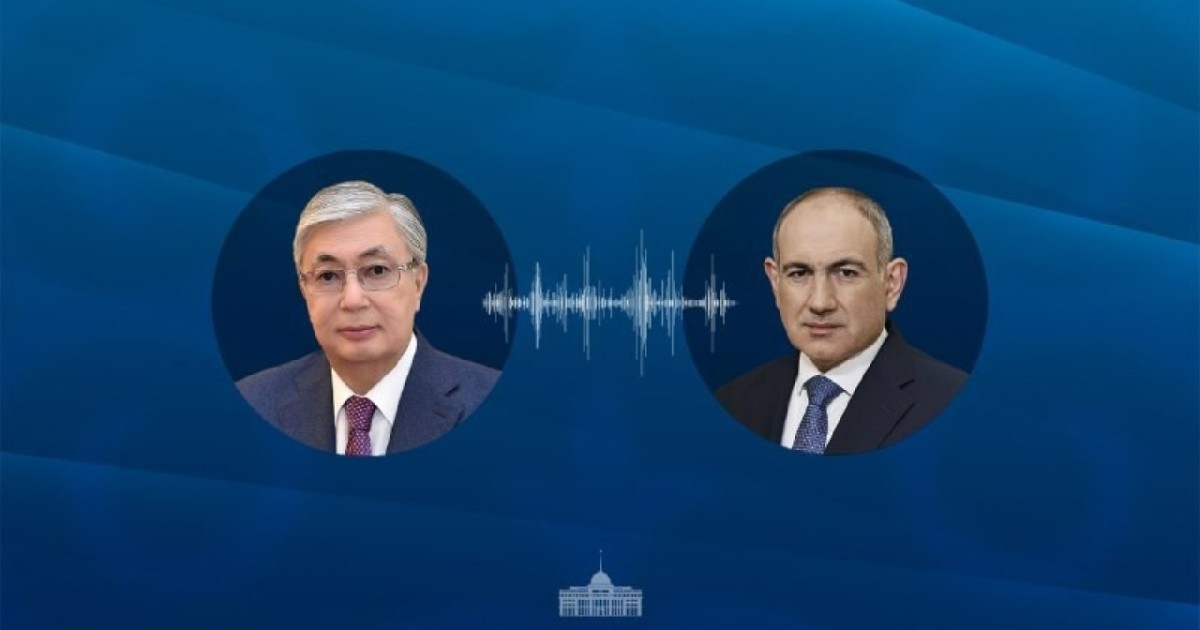Тоқаев Пашинянды Армения Премьер-министрі лауазымына қайта тағайындалуымен құттықтады
