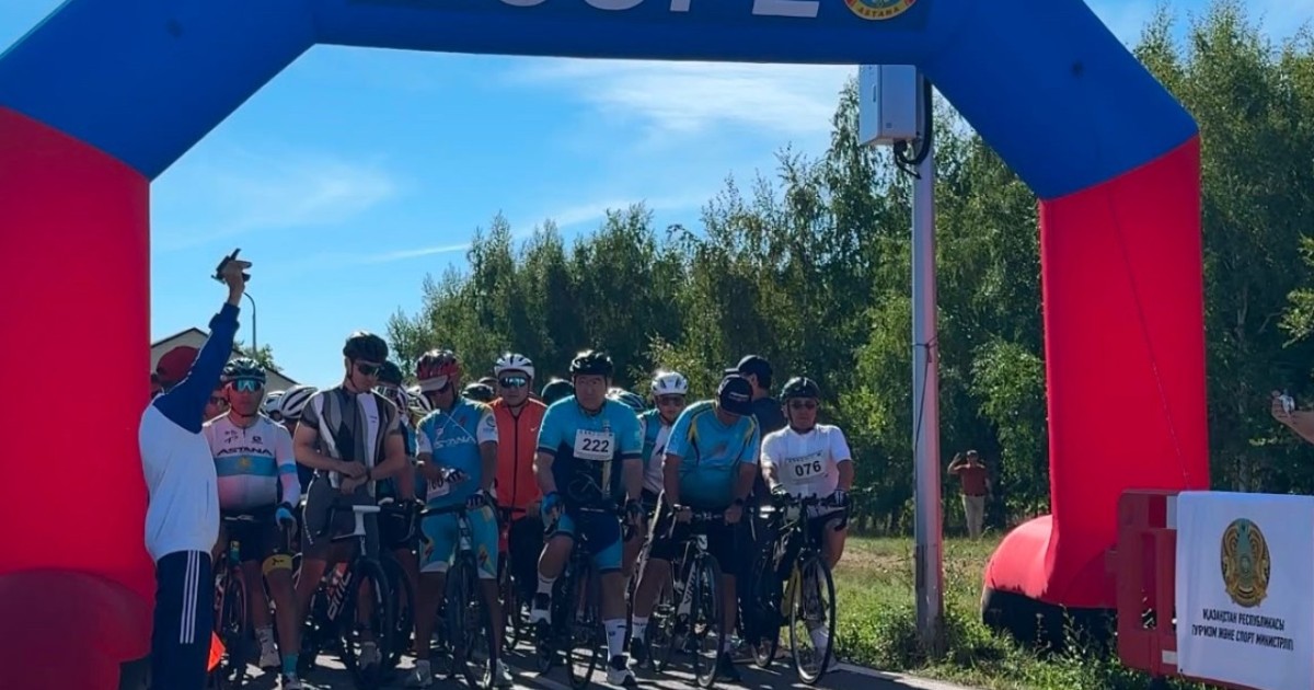 Елордада спорт күніне орай бұқаралық велошеру өтті