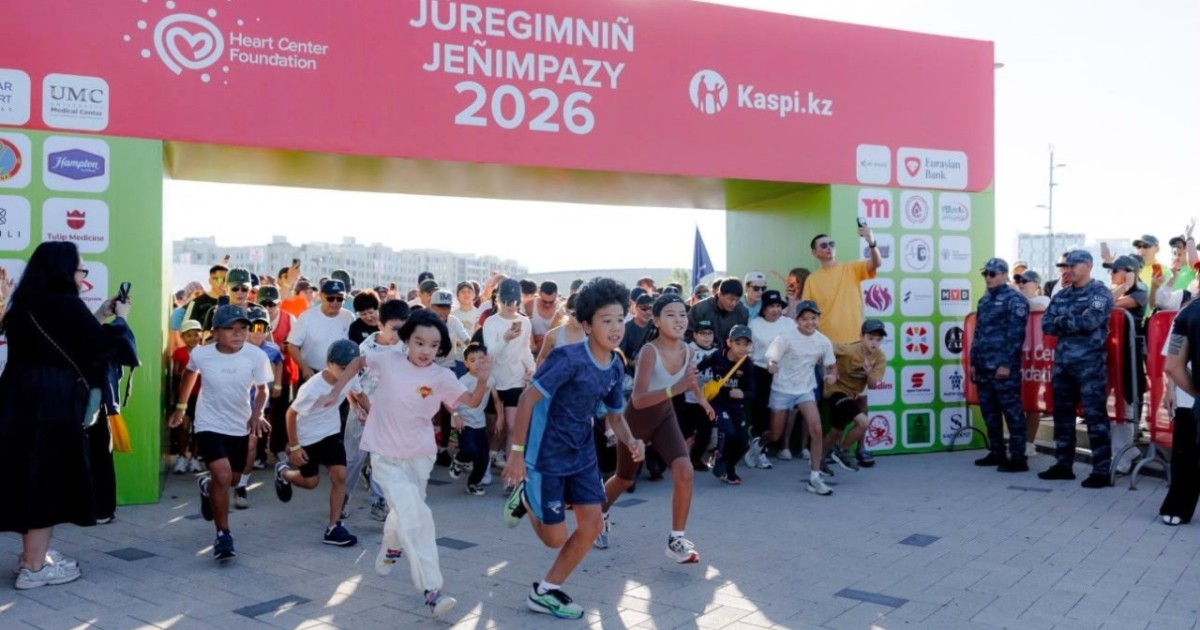Астанада Jüregımnıñ Jenımpazy жүгірісіне 7 мың адам қатысты