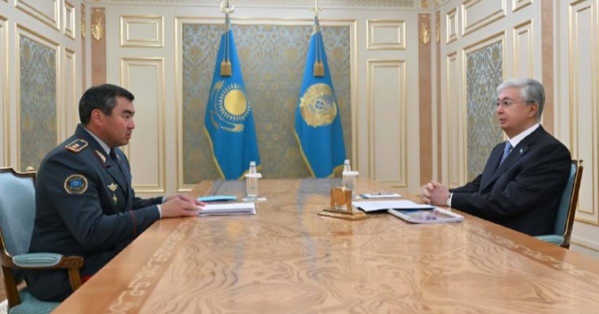 Қасым-Жомарт Тоқаев Төтенше жағдайлар министрін қабылдады