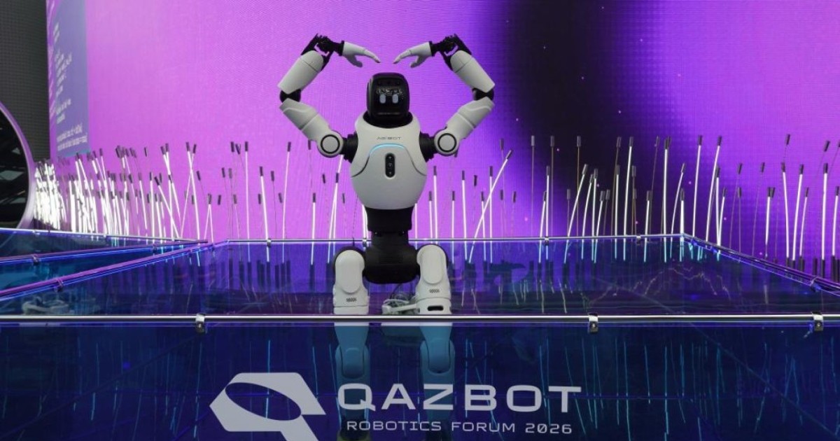 QAZBOT ROBOTICS FORUM 2026: Астанада гуманоидты роботтар «Қара жорға» биледі