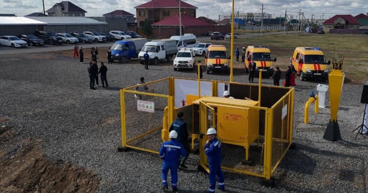 Ақмола облысында екі ауыл газға жоспардан бұрын қосылды