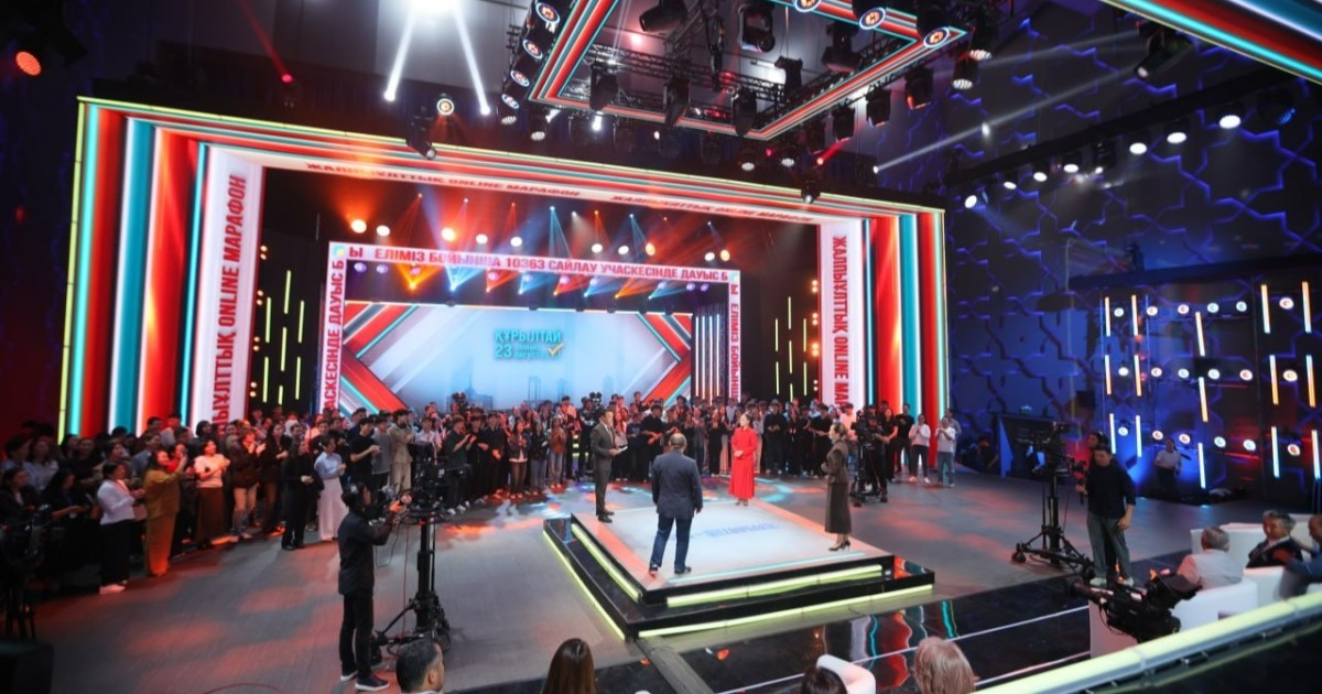 Құрылтай сайлауы күні жалпыұлттық онлайн-марафон басталды