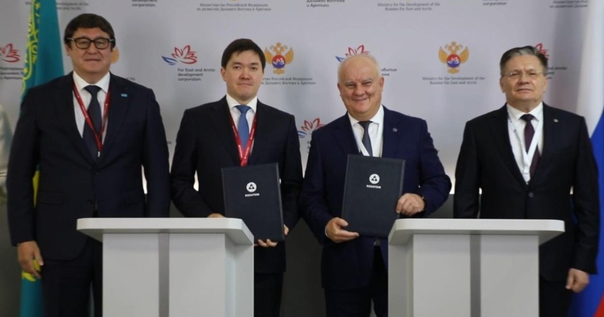 Қазақстан мен «Росатом» АЭС салу жөніндегі келісімшартқа қол қойды