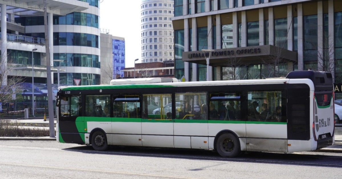 Елордада 2 автобустың жүру бағыты өзгерді