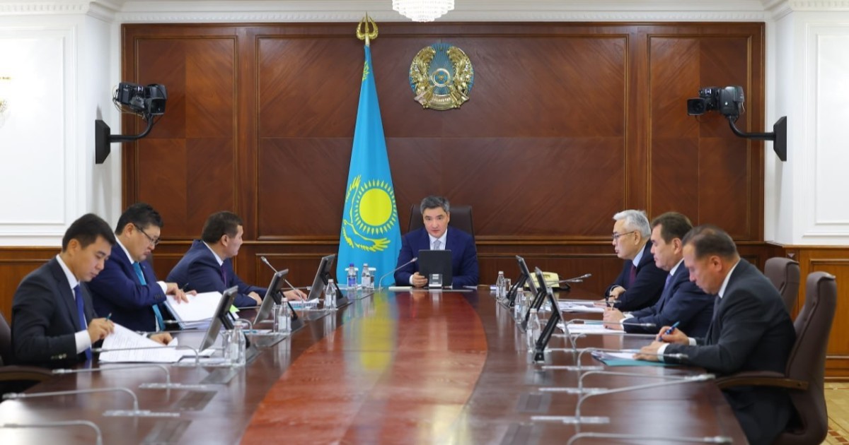 Үкіметте жылыту маусымына дайындық барысы қаралды