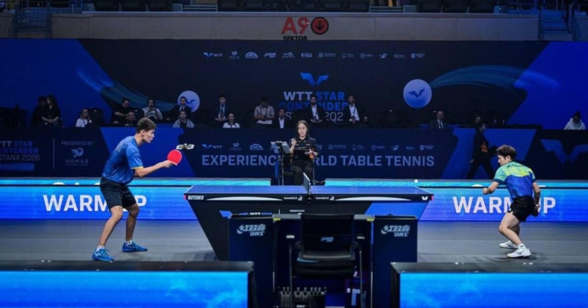 Астанада үстел теннисінен WTT Star Contender турнирі өтіп жатыр