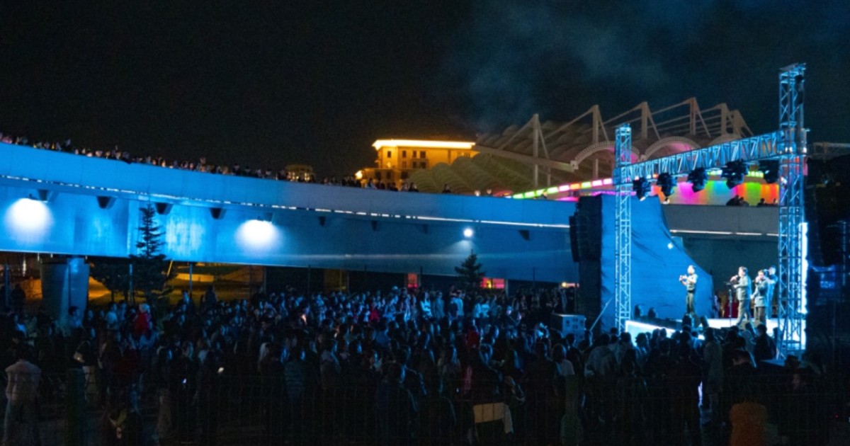 Астанада Атырау өнерпаздарының Open Air кешін 2500-ден астам адам тамашалады
