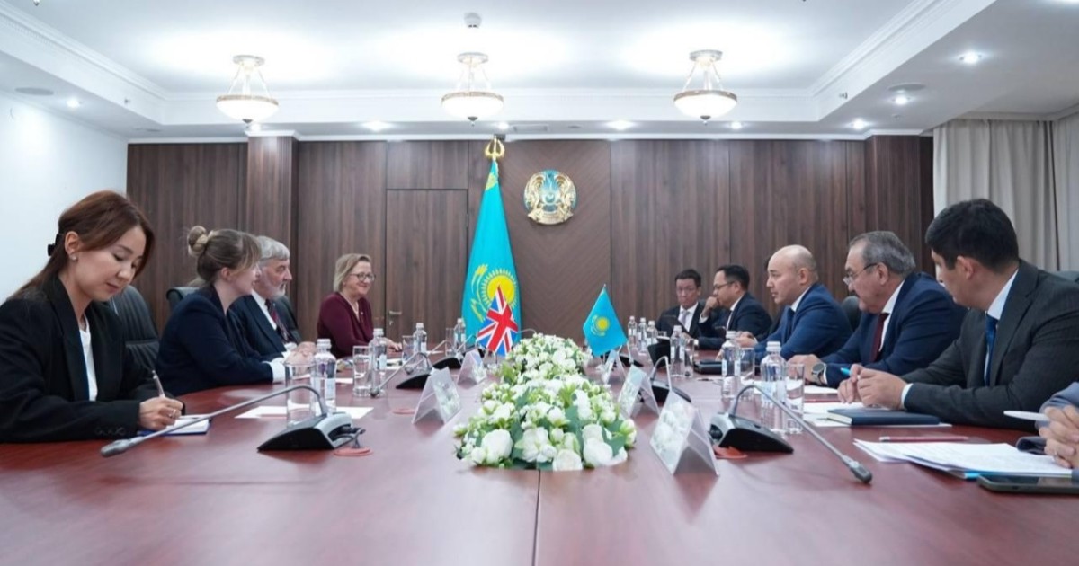 Қазақстан мен Ұлыбритания экология саласындағы бірлескен жобаларды талқылады