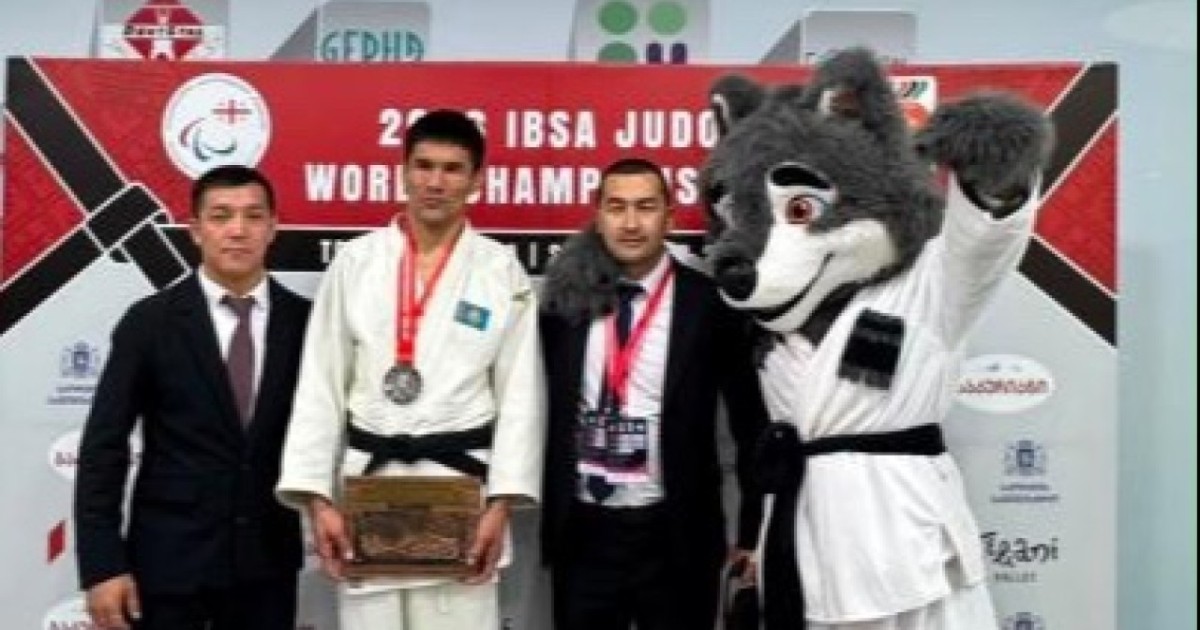 Пара дзюдодан елордалық спортшы әлем чемпионатының күміс жүлдегері атанды