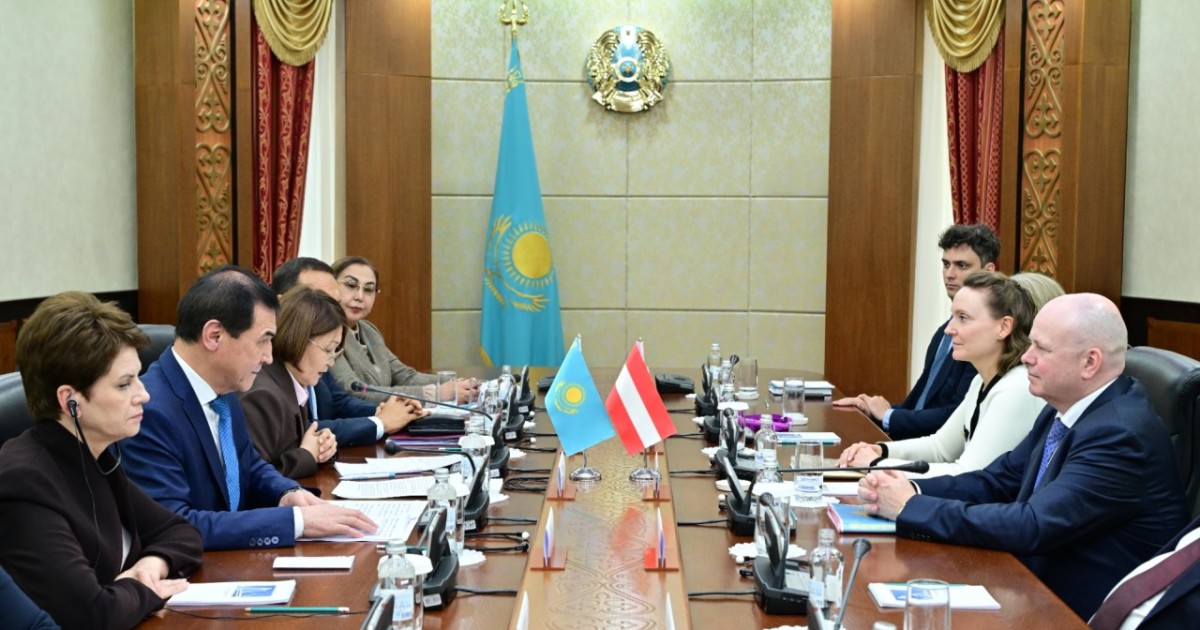 Құрылтайда Қазақстан-Аустрия парламентаралық диалогы талқыланды
