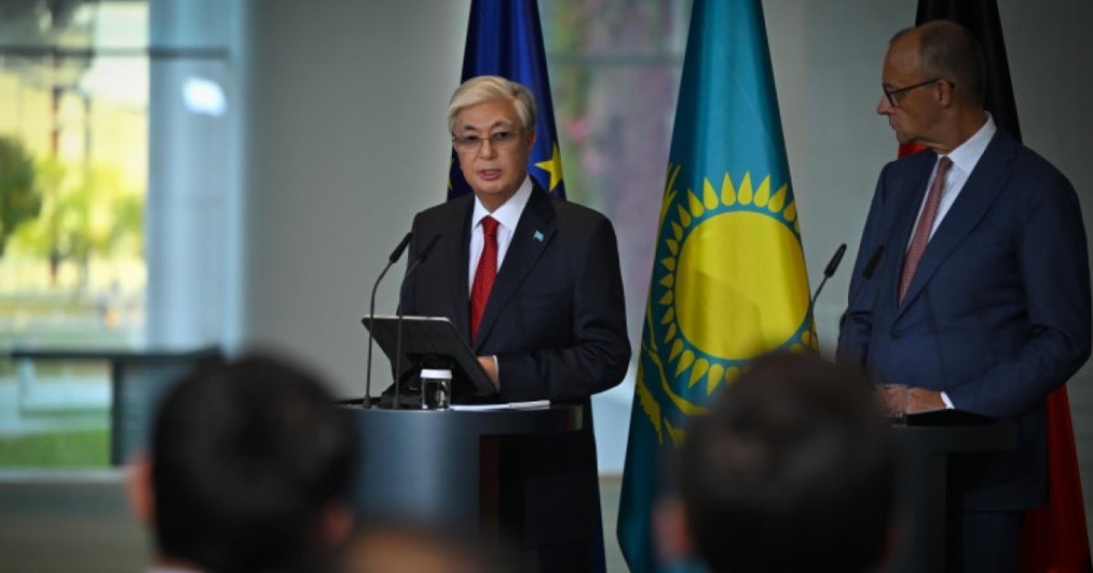 Тоқаев пен Мерц БАҚ өкілдеріне бірлескен мәлімдеме жасады