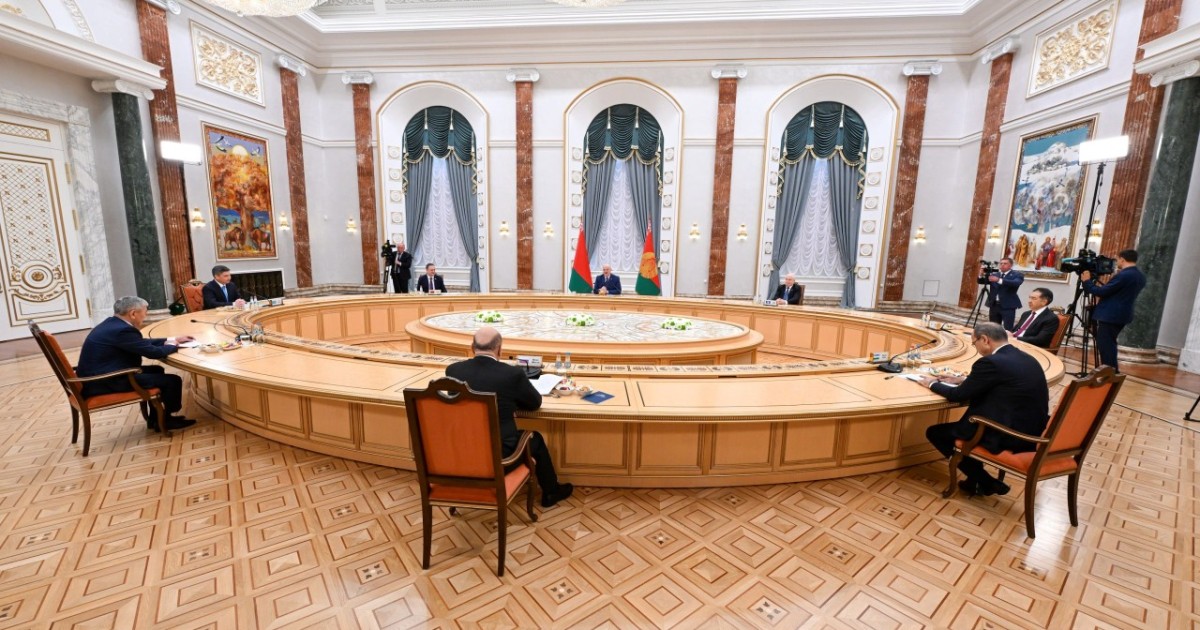 Олжас Бектенов Минскіде Еуразиялық үкіметаралық кеңес отырысына қатысты