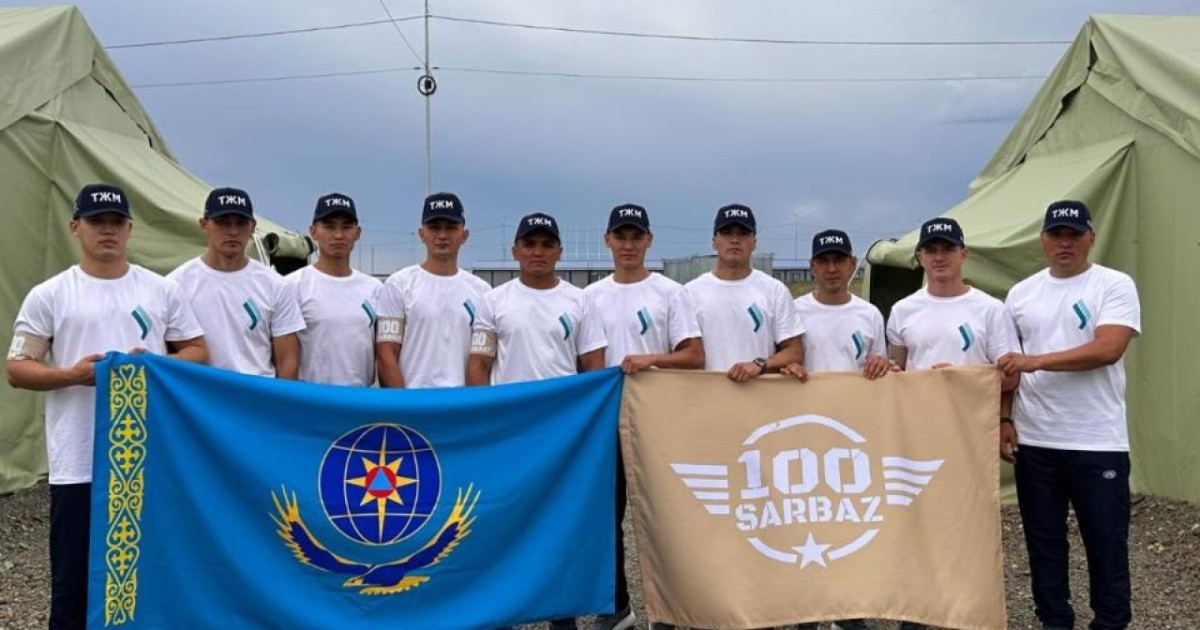 Қазақстан ТЖМ-нің үш командасы «100 SARBAZ» жобасына қатысты