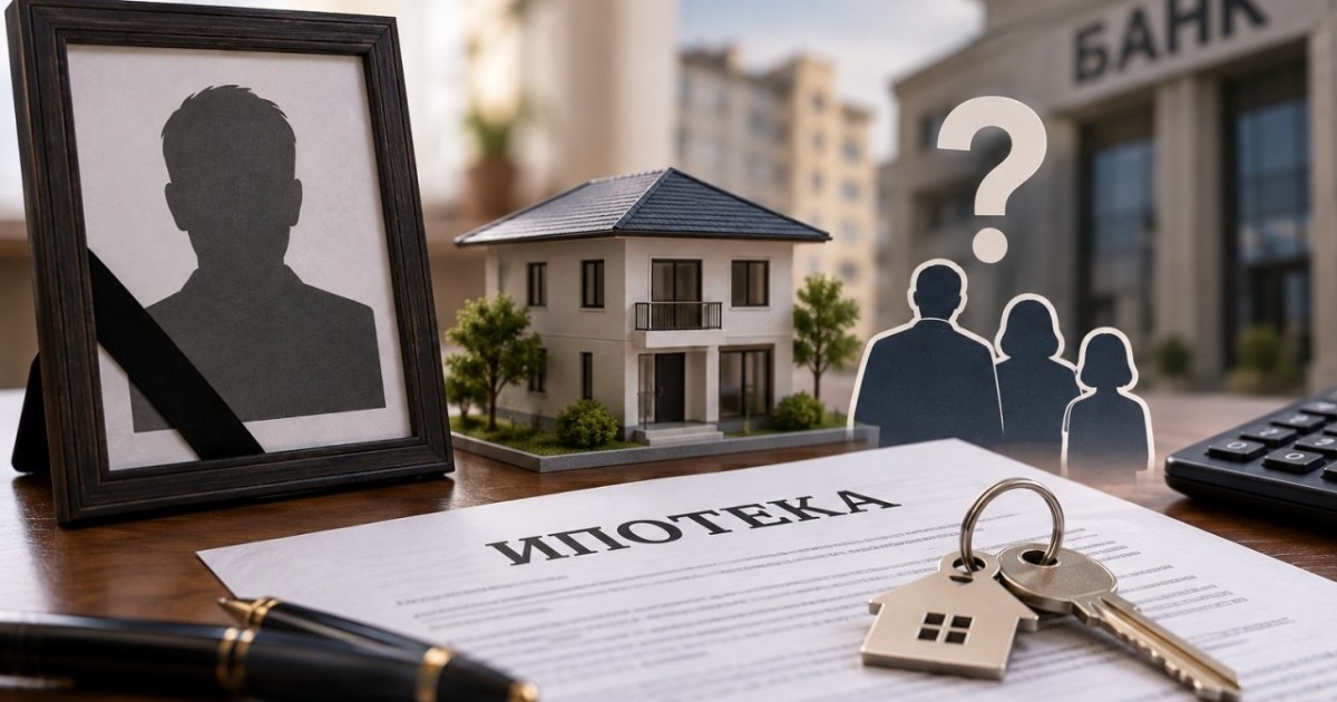 Ипотека алған адам қайтыс болса, қарызды кім төлейді