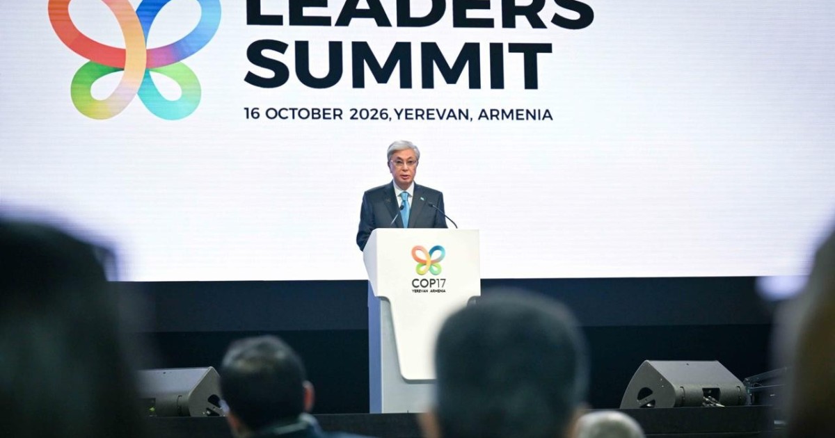 Президент COP17 аясындағы Биоалуантүрлілік бойынша көшбасшылар саммитінде сөз сөйледі