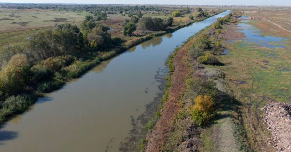 Шідерті өзенінің жайылмасына 115 млн текше метр су жіберілді