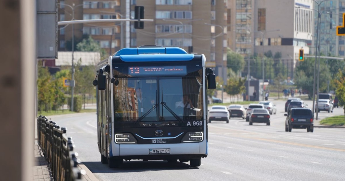 Елордада Көкталға баратын автобустың жүру бағыты өзгерді