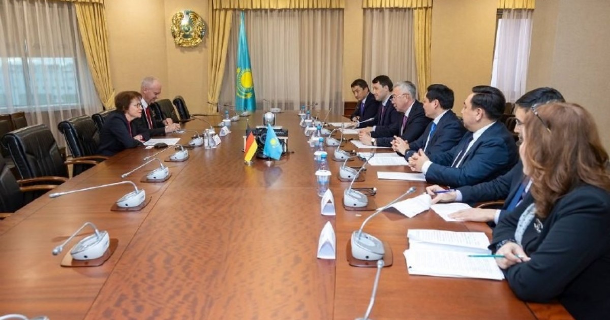Германия Қазақстан арқылы өтетін көлік бағыттарына қызығушылық танытты