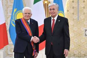 Мемлекет басшысы Италия Президенті Серджо Маттарелланы І дәрежелі «Достық» орденімен марапаттады