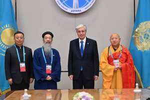 Тоқаев бейбітшілік идеясында будда және дао ілімдерінің орны ерекше екенін айтты