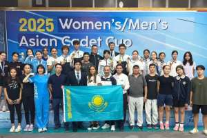 Қазақстан семсерлесуден кадеттер арасындағы Азия кубогында алтын медаль жеңіп алды