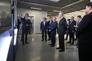 Қазақстан Президенті мен Иордания Королі Astana Hub кластеріне барды