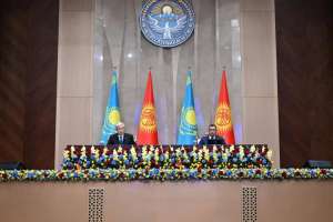 Тоқаев пен Жапаров баспасөз брифингін өткізді