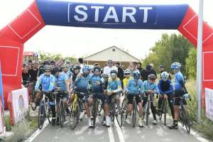 Астанадағы бұқаралық велошеруге 1000-ға жуық әуесқой спортшы қатысты