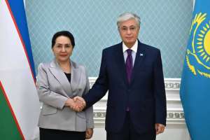 Тоқаев Өзбекстан Олий Мәжілісі Сенатының төрағасын қабылдады