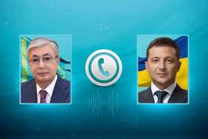 Тоқаев пен Зеленский телефон арқылы сөйлесті