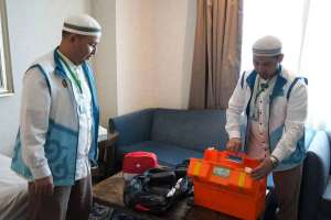 Меккеде алғашқы медициналық көмек көрсету орталығы жұмыс істейді