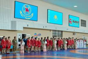 Түркістанда алғаш рет самбодан Ұлттық ұлан чемпионаты өтіп жатыр