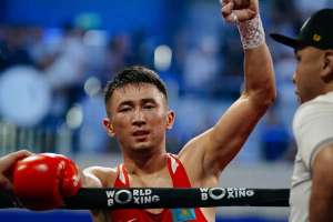 Махмұд Сабырхан техникалық нокаутпен жеңіске жетті