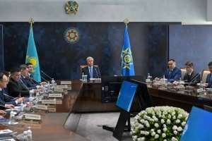 Президент Ұлттық қауіпсіздік комитетіне барды