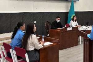 Елордада студенттер арасында алғашқы сот процесі ойындарының байқауы өтті