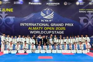 Астаналық каратэшілер халықаралық жарыста 15 алтын медаль жеңіп алды