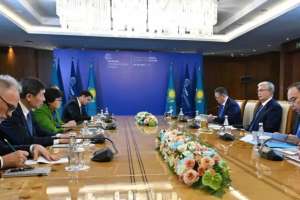 Президент БҰҰ-ның жоғары өкілдерімен кездесу өткізді