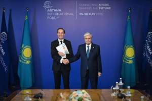 Тоқаев Google компаниясының Орталық және Шығыс Еуропа бойынша вице-президентімен кездесті