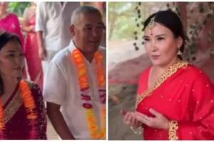 «Қашан түн болады?»: Құралай ханым жолдасымен қайта неке жаңғыртты