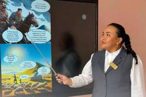 «Есте сақтауға көмектеседі»: Қостанайлық ұстаз әдеби шығармаларды комикске айналдырып жүр