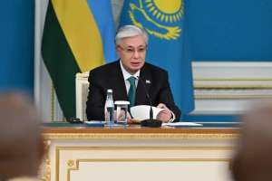 Қазақстан мен Руанда президенттері БАҚ өкілдері үшін брифинг өткізді