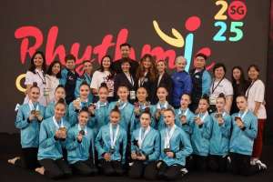 Елордалық гимнасшылар Азия чемпионатында 11 медаль жеңіп алды